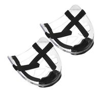 DOITOOL Casque de Boxe 2 Pièces Masque Transparent Détachable pour Kickboxing et Karaté Conception Portable pour Entraînement et Combat