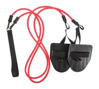 DOITOOL Ceinture Élastique de Natation Palmes en TPR et Plastique, Bande de Résistance 30 LB pour Entraînement de Force et Fitness Aquatique en Piscine Hors Sol et Enterrée
