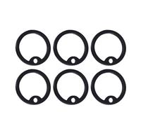 DOITOOL Cercle de silence pour chien en silicone, 12 pièces, silencieux ronds, réduction du bruit, protection des bords, pour plaques d'identification, pet supplies