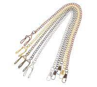 DOITOOL Chaîne de Montre de Poche Vintage en Métal 5pcs, Compatible Gilet et Jeans, Facile à Installer Style Rétro Élégant Quotidien