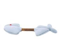 DOITOOL Chat Bâton à Mâcher Peluche avec Silvervine Interactif Intérieur pour Animaux de Compagnie Améliore Le Comportement de Mastication