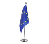 DOITOOL chemin de table mât de drapeau pour le bureau Table de bureau FLSAG décorations de drapeaux internationaux drapeaux miniatures petit drapeau de pays le fer