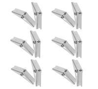 DOITOOL Chevilles à Bascule Robustes en Fer Galvanisé M8, Pack de 12 Pièces, Fixation Murale pour Cloisons Sèches, Faciles à Retirer Stocker, pour Réparations et Bricolage