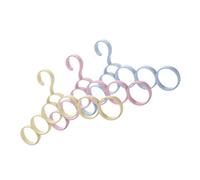 DOITOOL Cintres à Vêtements Multifonction 3 Pièces en PP, Organisateur Pratique et Robuste pour Écharpes, Cravates et Ceintures, pour Armoires et Autres Espaces Couleur Aléatoire