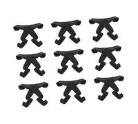 DOITOOL Clips de Cage Métallique pour Petits Animaux 24 Pièces Boucles de Clôture en Plastique Noir 6,8 X 1,5 Cm Fixation Sécurisée pour Cage de Lapin et Hamster Soi-même Usage