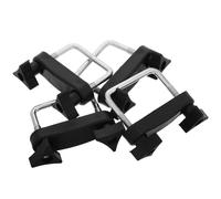 DOITOOL Clips pour Barres Transversales de Voiture 4pcs en Métal et Plastique, Fixation Solide et Installation Facile pour Porte-Bagages de Toit Auto, Voyage et Camping