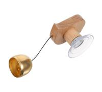 DOITOOL Cloche de Porte Rétro Bois à Ventouse Carillon Animal Oiseau pour Boutique Bureau et Maison Sonnette Entrée Créative avec Clair et Doux