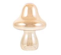 DOITOOL Cloche en Verre Décorative Champignon pour Trésors et Œuvres d'art | Verre, Anti-poussière et Protection D'exposition, Usage Polyvalent, pour Jardin Féerique, Chambres
