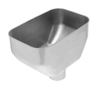 DOITOOL Collecteur de Pluie en Acier Inoxydable 304 7,3 CM, Trou | Toitures et Systèmes de Drainage, Installation Facile, Finition Argenté, Usage Polyvalent