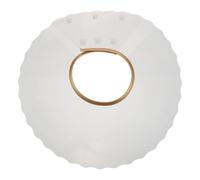 DOITOOL Collier Élisabéthain Post-Opératoire pour Animaux Taille L Collerette Souple Transparente Anti-Léchage Réglable Protection Médicale Légère pour Chien et Chat en Convalescence