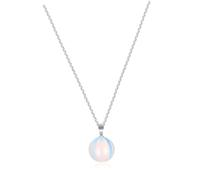 DOITOOL Collier En Pierre De Lune Pendentif Pour Femme Avec Boîte Présent, Bijou Blanc, Minimaliste, Pour Mariage Et Occasions Spéciales
