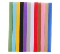 DOITOOL Collier Identification Réglable pour Chiens Et Chatons Nylon Couleurs Ruban Auto-adhésif Ajustable pour Animaux De Compagnie