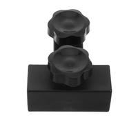 DOITOOL - Connecteur pour bras de table de toilettage d'animaux de compagnie, pince triple tube en forme de T en plastique et fer, installation et retrait faciles, convient pour un usage professionnel