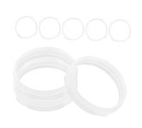 DOITOOL Connecteurs De Tunnel pour Hamsters Et Souris DIY, Accessoires De Tubes en Plastique Blanc, Lot De 8 Pièces, Extension Modulable pour Cage à Rongeurs, Habitat Flexible pour Petits Animaux