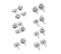 DOITOOL Contacteur à Ressort en Fer Argenté pour Batterie AAA, Liaison Stable et Remplacement Facile, Adapté à Divers Appareils, 1 Set