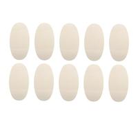 DOITOOL Copeaux de Bois Ovales 27X14 CM Lot de 10 Pièces à Peindre pour Loisirs Créatifs Suspensions Fête Mariage