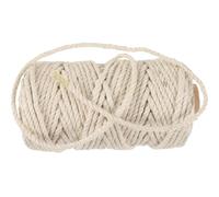 DOITOOL Corde Sisal Naturelle pour Griffoir Chat Blanc, Matériel pour Fabriquer Chat DIY, Rouleau Unique pour Décoration Murale et Artisanat