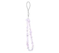 DOITOOL cordes suspendues pour téléphone portable etau sachet teléphone Député corde de téléphone branché clé chaîne téléphonique créative cordon de téléphone exquis cristal Violet,mauve