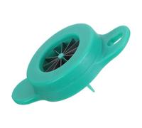 DOITOOL Coupe-échalotes Professionnel Vert en Plastique et Acier Inoxydable 12 Lames Tranchantes pour Découper Facilement Légumes et Oignons Verts Cuisine