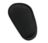 DOITOOL Coussin de Genou pour Voiture, Mousse Mémoire, Soie Glacée Noire | Appui Ergonomique Auto, Dosseret Adhésif Épais, pour Console Centrale Suv, Conduite Prolongée