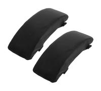 DOITOOL Coussinets Accoudoirs Pliants pour Fauteuils de Bureau et Extérieurs Rembourrage Épais Mousse Haute Densité Housses de Protection Confortables pour Camping Jardin et Gaming Noir