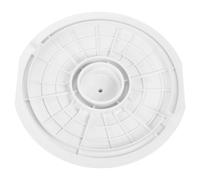 DOITOOL Couvercle Rond pour Skimmer de Piscine Enterrée en Abs Blanc, Remplacement Facile Compatible Modèle 1091lx pour Piscines Hors Sol