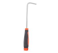 DOITOOL Crochet Robuste de Levage pour Volet Roulant et Plaque D’égout avec Poignée Antidérapante en Caoutchouc, Tige de Traction 8×300 Mm Multifonction pour Usage Industriel
