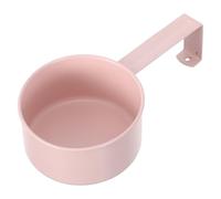 DOITOOL Cuillère à Poudre Multifonction Métal pour Lessive et Aliments Manche Compatible Seaux et Bocaux Doseur Précis Rose