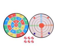 DOITOOL de Fléchettes et Balles Adhésives Garçon et Filles Cible en Tissu Léger et Interactif pour Coordination Main-œil 2 Sets Bureau