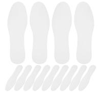 DOITOOL de Semelles Intérieures Blanches en Papier Lot de 20 Paires Fines et Respirantes Absorbant la Sueur, Faciles à Utiliser pour Chaussures Hommes et Femmes pour Usage Quotidien