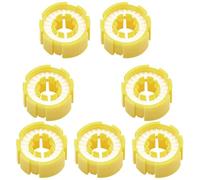DOITOOL Déclencheur de Gilet de Sauvetage Gonflable, 7 Pièces, Plastique | Activation Manuelle Soluble à L’eau, Déclenchement Précis, Sports Nautiques, pour Gilet, Jaune