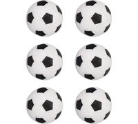 DOITOOL Décorations D'aquarium Coupe du Monde 6pcs pour Aquarium en Abs Résistant à l'usure, Ornement Football de Poisson pour Aquarium et Décoration de Bureau