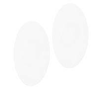 DOITOOL Diffuseur de Lumière Rond en Acrylique 2 Pcs, Diamètre 27 Cm, Épaisseur 1 Mm, Plaque Diffuseur LED Anti-éblouissement, Panneau Lumineux Flexible pour Plafonnier à Suspendre