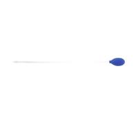 DOITOOL Distributeur de Nourriture pour Coraux Aquarium Marin Bleu 50 Cm en Acrylique Embout en Silicone, Outil Manuel Précis pour Poissons, Crevettes et Plantes Aquatiques, Changeur