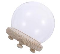 DOITOOL Dôme en Verre Borosilicate pour Fleurs Préservées et Figurines, Couvercle Artisanal pour Décoration de Fêtes et Toutes Occasions