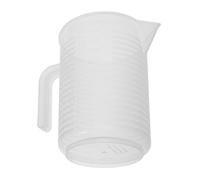 DOITOOL Doseur Transparent avec Couvercle Pichet Gradué Réutilisable pour Cuisine Verseur Anti-éclaboussures avec Poignée Anti-brûlure pour Lait Jus Desserts et Cocktails Réutilisable