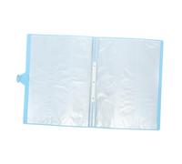 DOITOOL Dossier de Stockage Art Sac à Dessin Portable avec Pages pour Artistes Rangement de Peinture Au Diamant avec Boucle Couleur Bleue