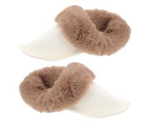DOITOOL Doublures de Sabots en Peluche pour L'hiver, Lavables et Isolantes, Structure Doublée, Confort, Adaptées aux Activités Quotidiennes et D'hiver