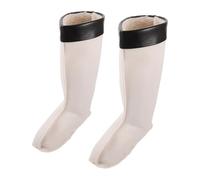 DOITOOL Doublures Épaisses et pour Randonnée Taille 43 Déplacements Quotidiens en Peluche Blanche, Chaussettes Thermiques Amovibles et Confortables pour Bottes de Pluie