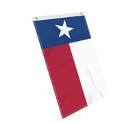 DOITOOL Drapeau Américain du Texas, Drapeau D'état Pliable, X150cm, Polyester, Décoration Extérieure, Présent