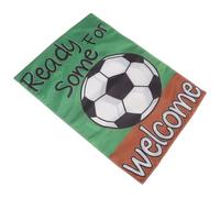 DOITOOL Drapeau en Polyester Coupe Monde pour Fan de Football Imperméable 70x100cm Décoration Extérieure pour Événement de Football et Fête en Plein Air