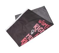 DOITOOL Drapeau Féministe Rouge pour Jardin et Extérieur Bannière Droits des Femmes Décoration Fête et Balcon Banderole Soutien Avortement