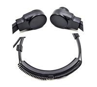 DOITOOL Écouteurs à Conduit D’air pour Gorge Téléphonique Et Ordinateur, Casque Secret Antibruit Réglable 3,5 Mm, Protection Radiations, Confort Silicone Transparent, Usage Spécial Portable Et Pc