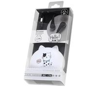 DOITOOL Écouteurs Filaires Intra-Auriculaires Micro et Câble, Légers et Ergonomiques, pour Écoute de Musique et Appels sur Téléphones Mobiles, Accessoire Portable