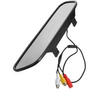 DOITOOL Écran de Rétroviseur 5 Pouces pour Voiture Mini-Écran LCD Noir Double Entrée AV Moniteur de Recul Compact Compatible Caméra de Recul Accessoire Automobile Sécurité et Manœuvres