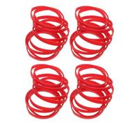 DOITOOL Élastiques Caoutchouc Rouges, Identification Facile, 50x5mm, Forte Élasticité, Élastique Monétaire, pour Enveloppes et Cash, Projets D'art et Usage घरेल