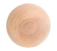 DOITOOL Embout Décoratif en Bois Massif Brut 8 Cm pour Tringles à Rideaux et Meubles, Broche de Finition Ronde, Accessoire Bois Naturel Polyvalent pour Décoration Intérieure et Projets