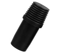 DOITOOL Embout Fileté Métal Noir Compatible Rallonge Télescopique pour Manche Droit, Adaptateur D'extension de Poignée D'outil pour Fournitures Outils Peinture, Connecteur Robuste