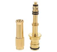 DOITOOL Embout Multifonctionnel Buse Débit Réglable Haute Pression en Laiton pour Tuyau D'arrosage pour Arrosage de Jardin et Lavage à Domicile
