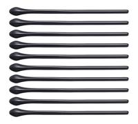 DOITOOL Embouts de Branches pour Lunettes Noir en Plastique Léger et Flexible Protège-branches pour Lunettes de Lecture 10 Pièces pour Activités en Extérieur et Travail